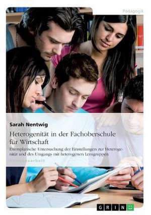 Heterogenität in der Fachoberschule für Wirtschaft de Sarah Nentwig