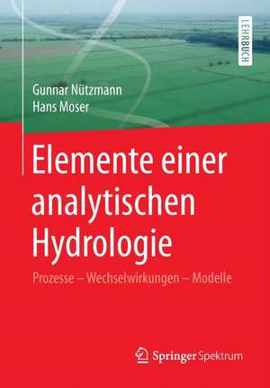 Elemente einer analytischen Hydrologie: Prozesse - Wechselwirkungen - Modelle de Gunnar Nützmann