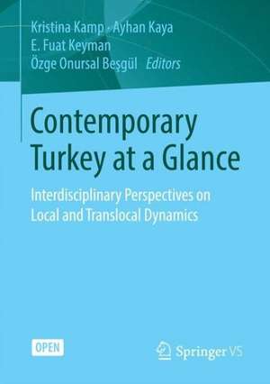 Contemporary Turkey at a Glance: Interdisciplinary Perspectives on Local and Translocal Dynamics de Kristina Kamp