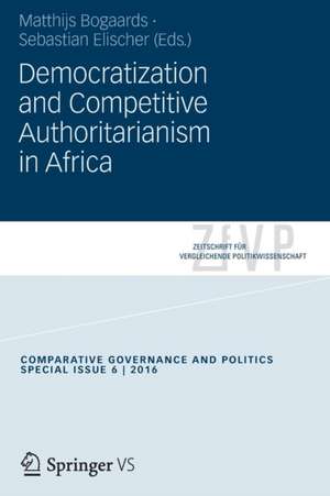 Democratization and Competitive Authoritarianism in Africa de Matthijs Bogaards