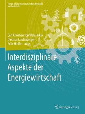 Interdisziplinäre Aspekte der Energiewirtschaft de Carl Christian von Weizsäcker