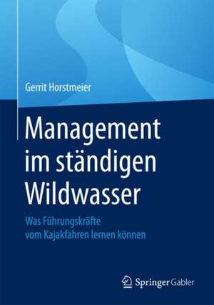 Management im ständigen Wildwasser: Was Führungskräfte vom Kajakfahren lernen können de Gerrit Horstmeier