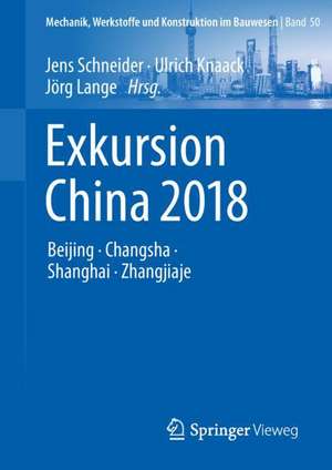 Exkursion China 2018: Beijing, Changsha, Shanghai, Zhangjiaje de Jens Schneider