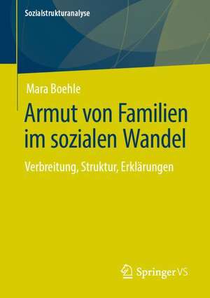 Armut von Familien im sozialen Wandel: Verbreitung, Struktur, Erklärungen de Mara Boehle