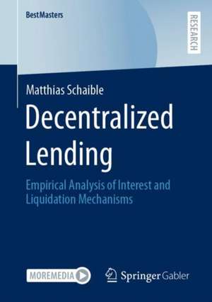 Decentralized Lending de Matthias Schaible
