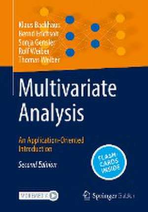 Multivariate Analysis: An Application-Oriented Introduction de Klaus Backhaus