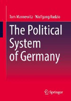 The Political System of Germany de Tom Mannewitz