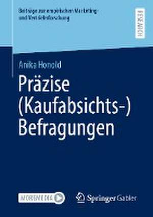 Präzise (Kaufabsichts-)Befragungen de Anika Honold