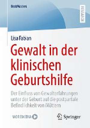 Gewalt in der klinischen Geburtshilfe: Der Einfluss von Gewalterfahrungen unter der Geburt auf die postpartale Befindlichkeit von Müttern de Lisa Fabian