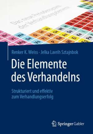 Die Elemente des Verhandelns: Strukturiert und effektiv zum Verhandlungserfolg de Renker K. Weiss