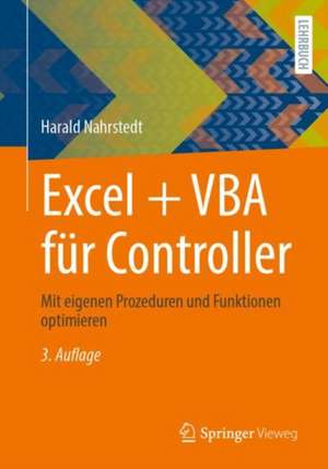 Excel + VBA für Controller de Harald Nahrstedt