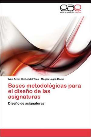 Bases Metodologicas Para El Diseno de Las Asignaturas