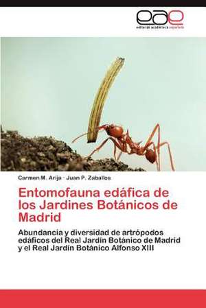 Entomofauna Edafica de Los Jardines Botanicos de Madrid