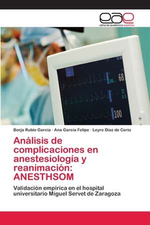 Analisis de Complicaciones En Anestesiologia y Reanimacion