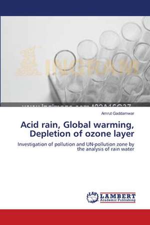 Acid rain, Global warming, Depletion of ozone layer de Amrut Gaddamwar