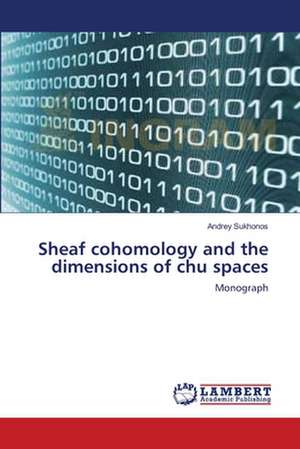 Sheaf cohomology and the dimensions of chu spaces de Andrey Sukhonos