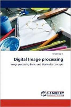 Digital Image processing de Kiran Bala B.