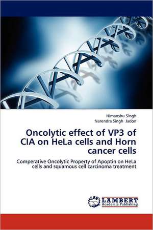 Oncolytic effect of VP3 of CIA on HeLa cells and Horn cancer cells de Himanshu Singh