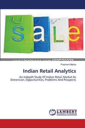 Indian Retail Analytics de Prashant Mehta