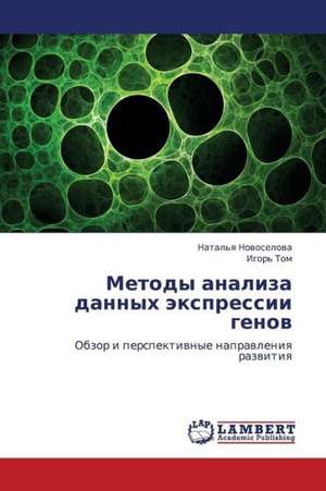 Metody analiza dannykh ekspressii genov de Novoselova Natal'ya