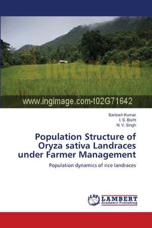 Population Structure of Oryza sativa Landraces under Farmer Management de Santosh Kumar