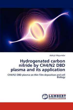 Hydrogenated carbon nitride by CH4/N2 DBD plasma and its application de Abhijit Majumdar