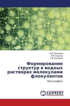 Formirovanie struktur v vodnykh rastvorakh molekulami flokulyantov de Shachneva E.Yu.