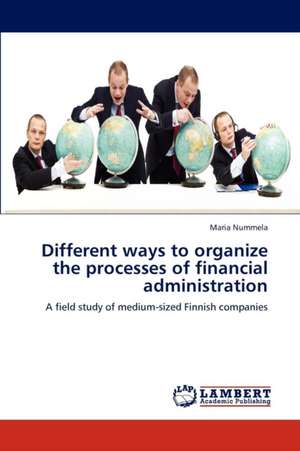 Different ways to organize the processes of financial administration de Maria Nummela