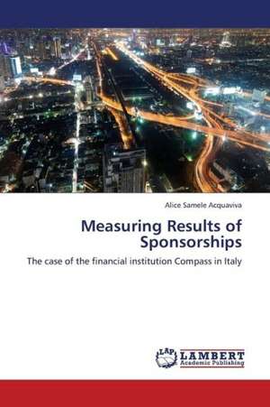 Measuring Results of Sponsorships de Samele Acquaviva Alice