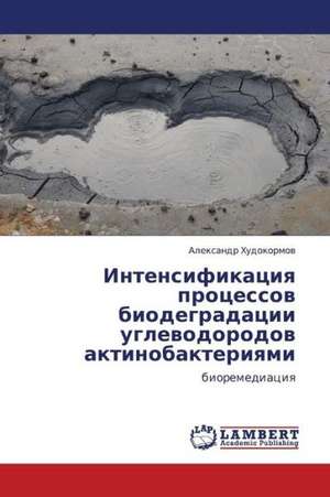 Intensifikatsiya protsessov biodegradatsii uglevodorodov aktinobakteriyami de Khudokormov Aleksandr