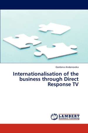 Internationalisation of the business through Direct Response TV de Andonovska Gordana