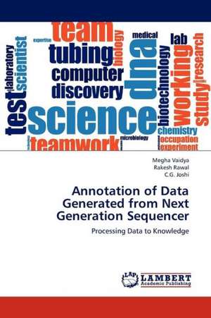 Annotation of Data Generated from Next Generation Sequencer de Vaidya Megha