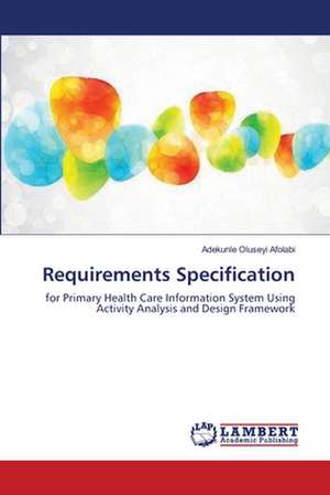 Requirements Specification de Afolabi Adekunle Oluseyi