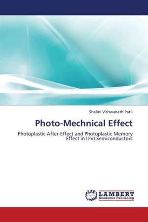 Photo-Mechnical Effect de Patil Shalini Vishwanath