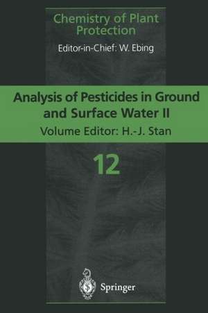 Analysis of Pesticides in Ground and Surface Water II: Latest Developments and State-of-the-Art of Multiple Residue Methods de H.J. Stan