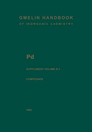 Pd Palladium: Palladium Compounds de William P. Griffith