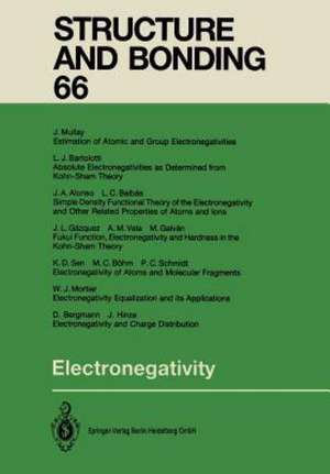 Electronegativity de Kali D. Sen