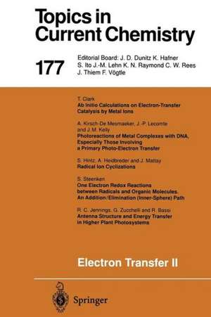 Electron Transfer II de Jochen Mattay