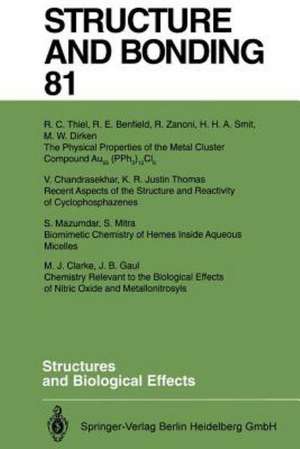 Structures and Biological Effects de R.E. Benfield