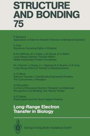 Long-Range Electron Transfer in Biology de Patrick Bertrand