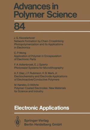 Electronic Applications de Arthur F. Diaz