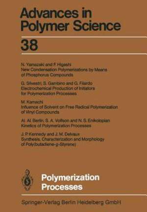 Polymerization Processes de Al. Al. Berlin