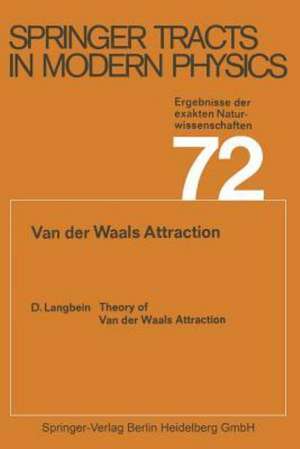 Theory of Van der Waals Attraction de D. Langbein