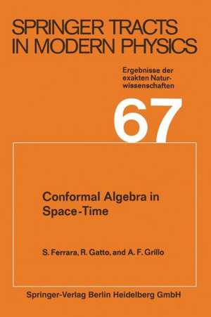 Conformal Algebra in Space-Time and Operator Product Expansion de S. Ferrara