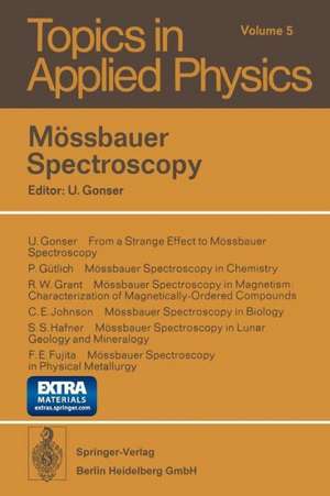 Mössbauer Spectroscopy de U. Gonser