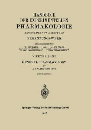 General Pharmacology de A. Heffter