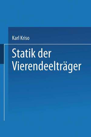 Statik der Vierendeelträger de Karl Kriso