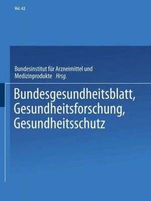 Bundesgesundheitsblatt, Gesundheitsforschung, Gesundheitsschutz de Bundesgesundheitsblatt