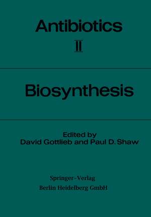 Biosynthesis de David Gottlieb