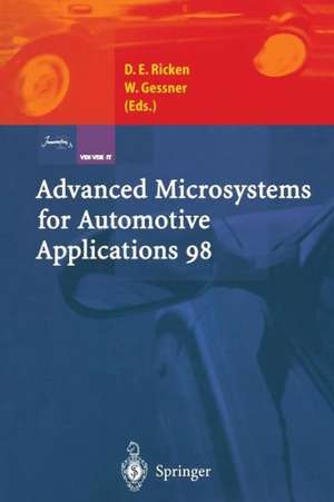 Advanced Microsystems for Automotive Applications 98 de Detlef E. Ricken